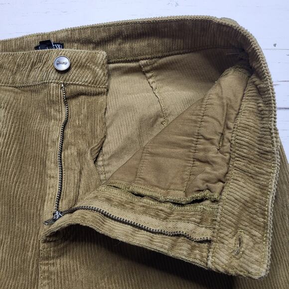 J Crew Tall Vintage Flare Corduroy Pants Olive Green High Rise Heritage 29 29T - Picture 7 of 11